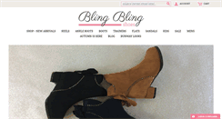 Desktop Screenshot of blingblingshoes.co.uk